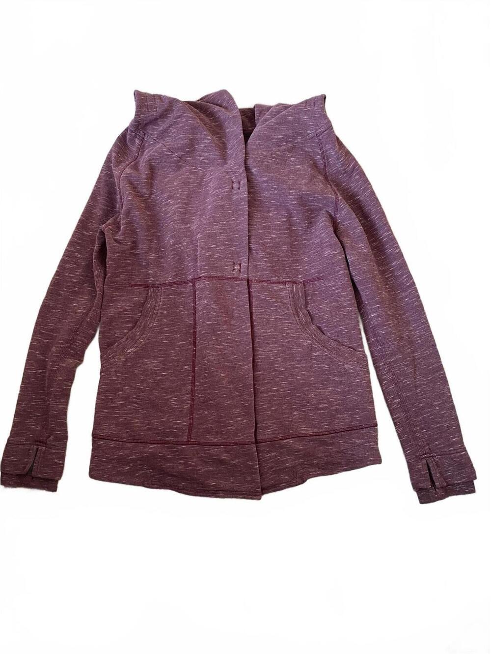 Lululemon Find Your Centre Wrap Heathered Marled Rust Berry – Size 4